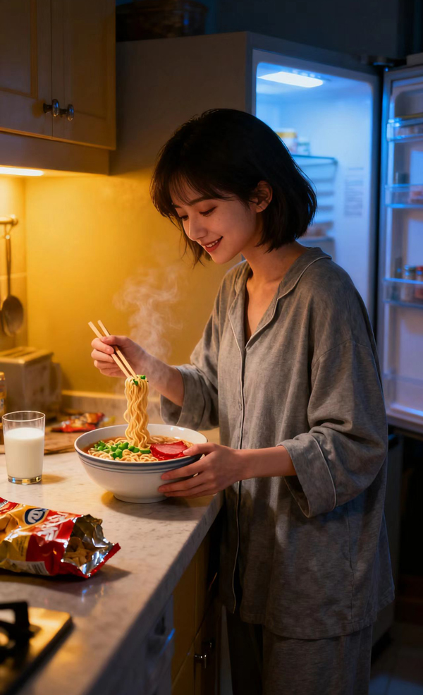 睡前饿了，吃还是不吃？